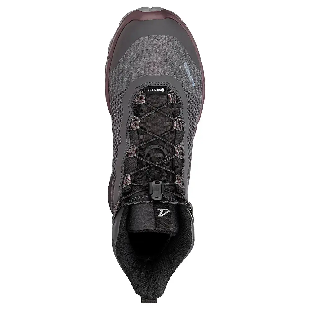 Ботинки женские Lowa Merger GTX Mid Women 39,5 Сірий-Рожевий - фото 6