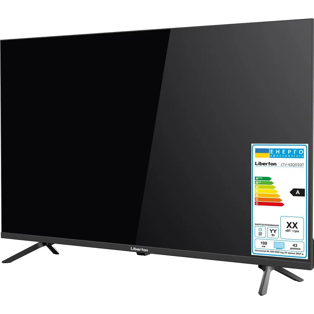 Телевизор Liberton Q02GT 43` QLED 4K (LTV-43Q02GT) [157635] - фото 2