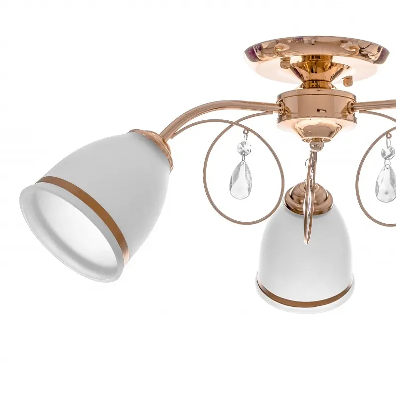 Люстра потолочная Brille E27 60W G (LK-582C/3) - фото 3