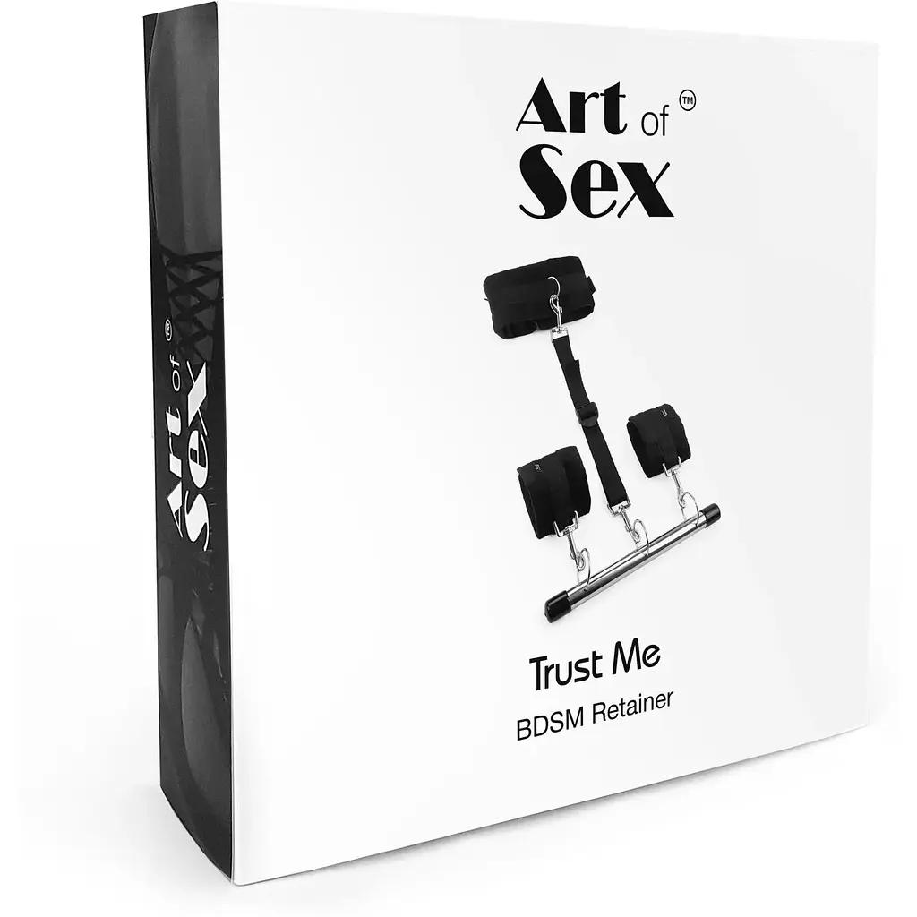 Фіксатор для рук та шиї Art of Sex - Trust me, колір чорний - фото 4
