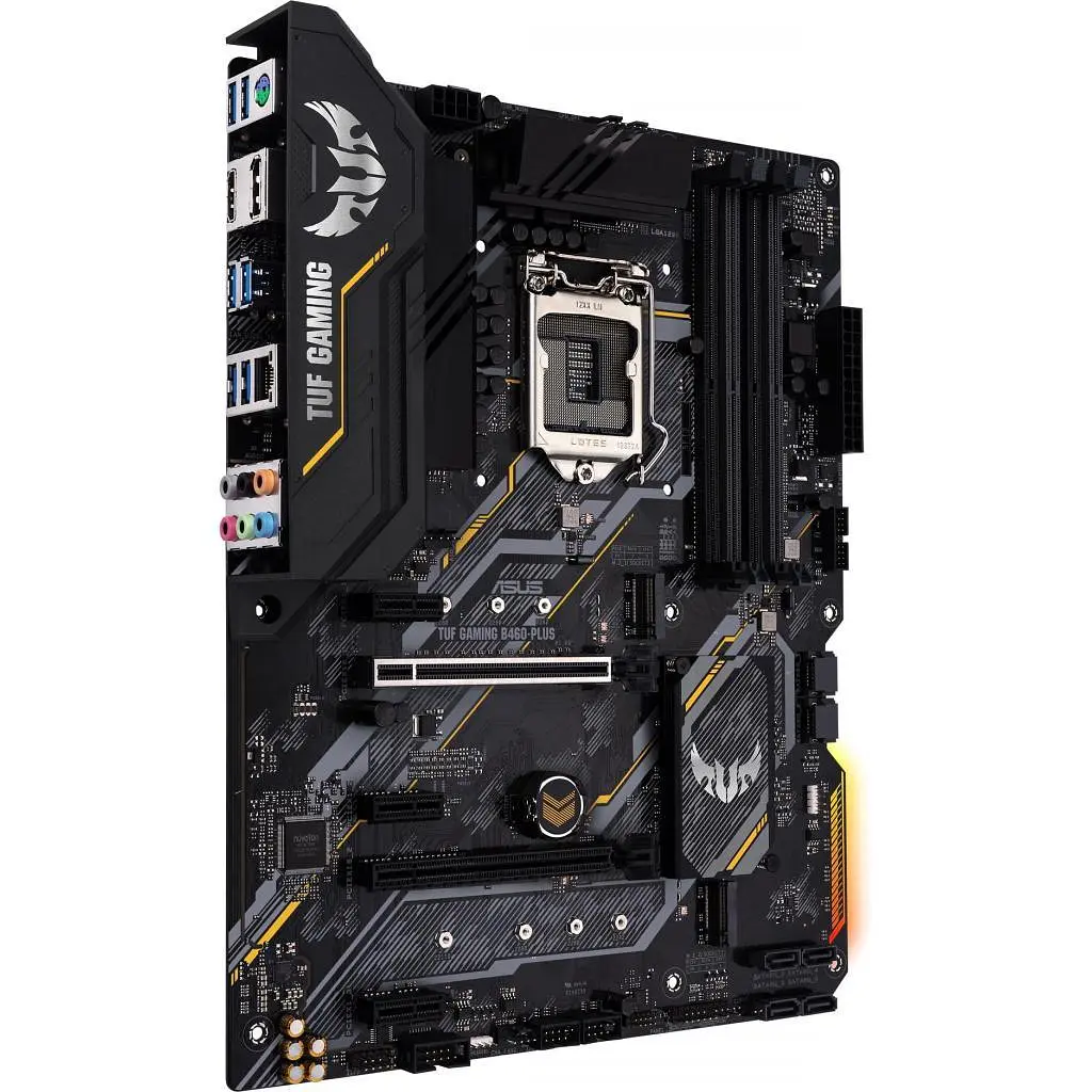 Материнская плата ASUS TUF Gaming B460-Plus (TUF Gaming B460-Plus) (Socket 1200, Intel B460, ATX) Б/у - фото 4