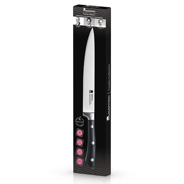 Ніж для нарізання MasterPro BGMP-4313 Foodies collection 20 см (00000054391) - фото 4