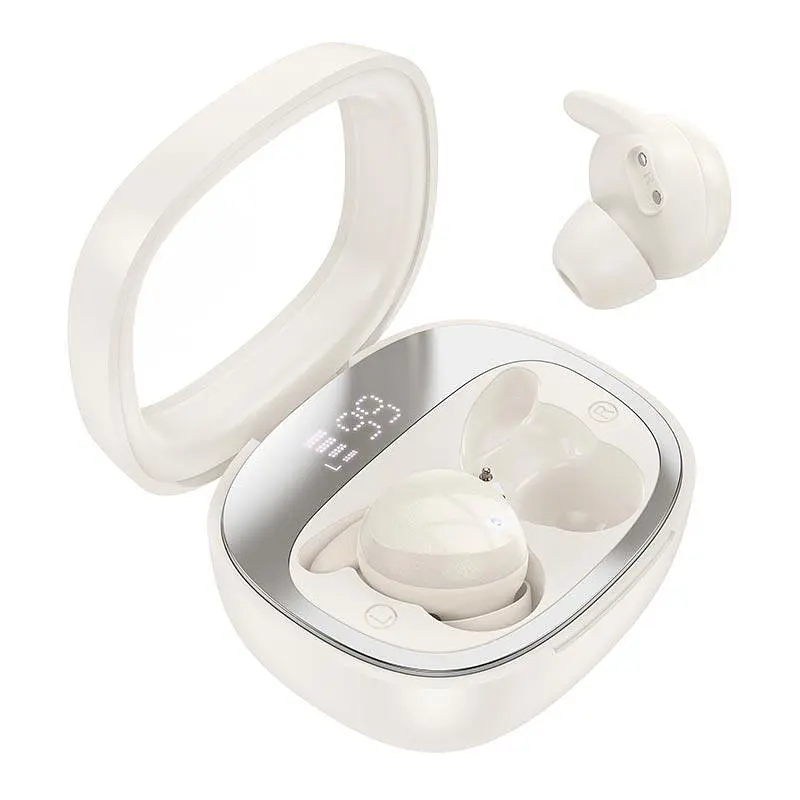 Навушники бездротові HOCO EW65 Shadow true wireless sleep BT headset білі