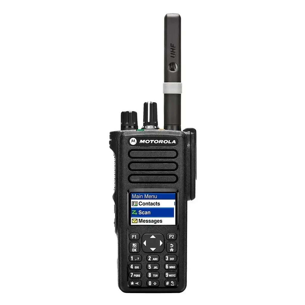 Рація Motorola DP4800e / Аналогова, Цифрова / UHF / до 1000 каналів / Li-Ion 2450 мАг / AES-256, VOX