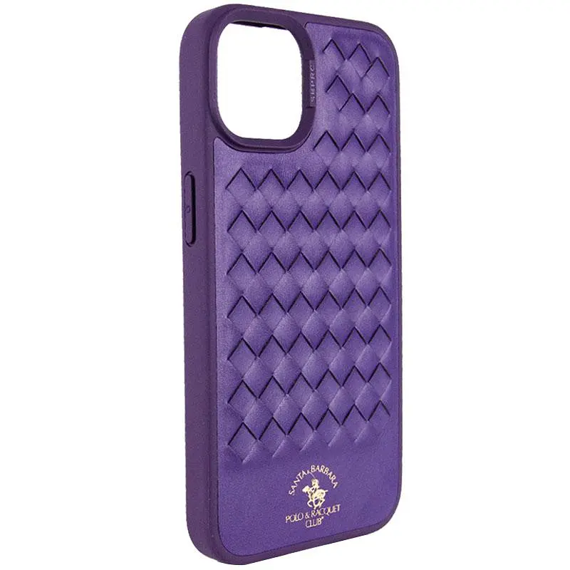 Шкіряний чохол Polo Santa Barbara для Apple iPhone 14 Plus (6.7) Purple - фото 3