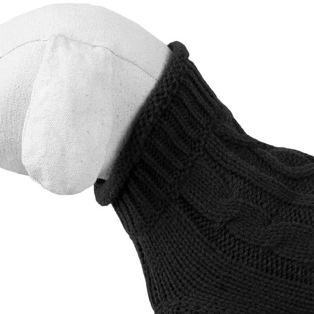 Happet В'язаний светр для собак, чорний, XL, 40 см, (53XL) - фото 3