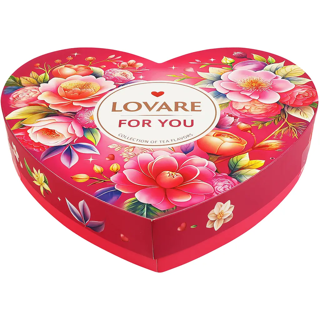 Набір чаю Lovare Tea With Love 2 види 68 г (34 шт. х 2 г) - фото 2