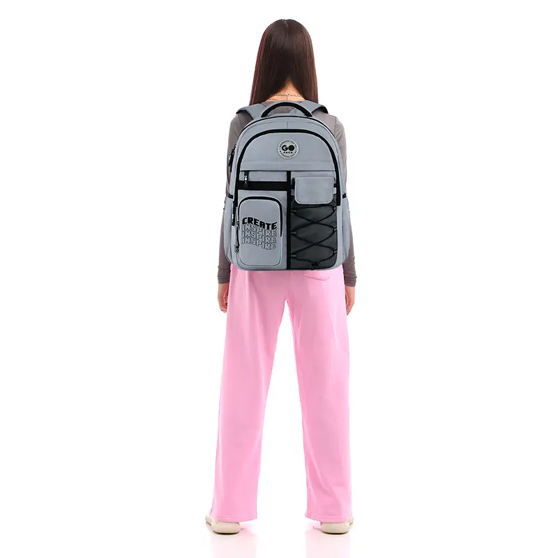 Рюкзак GoPack Education Teens 184 серый Серый (GO26-184L-2) - фото 19