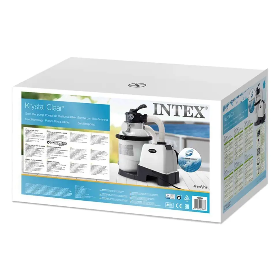 Пісочний фільтр-насос Intex 26644, 4500 л/год - фото 4