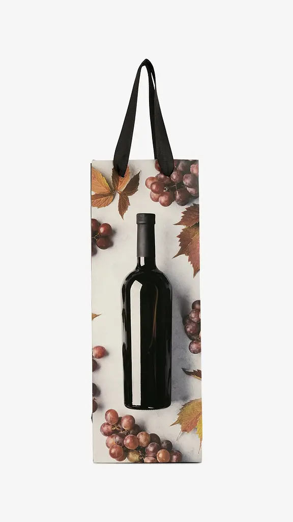 Пакет паперовий Виноград ВOTTLE Joy 761124ML Різнокольоровий shop (2000999370618) - фото 2