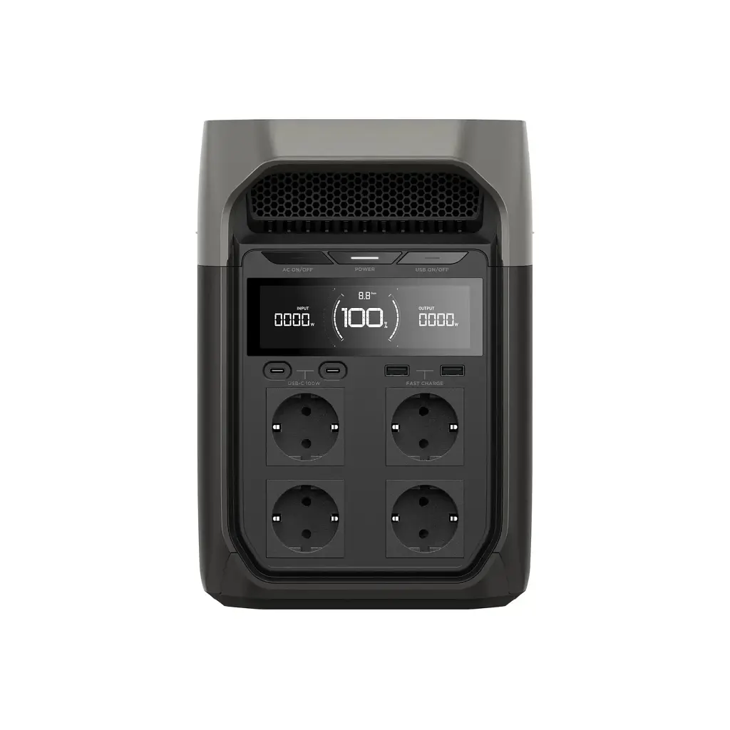 Зарядна станція EcoFlow Delta 3, 1024Wh, 1800W, Solargenerator (EFDELTA3-EU) - фото 3