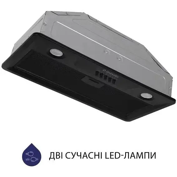 Витяжка вбудована Minola HBI 52022 BL 700 LED - фото 3
