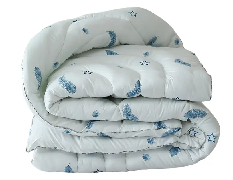 Ковдра Tag Tekstil "Eco-Перо" двоспальна + 2 подушки 70x70 - фото 2