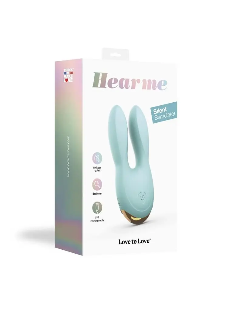 Вибратор-кролик Love To Love Hear Me 11.5 см мятный - фото 7