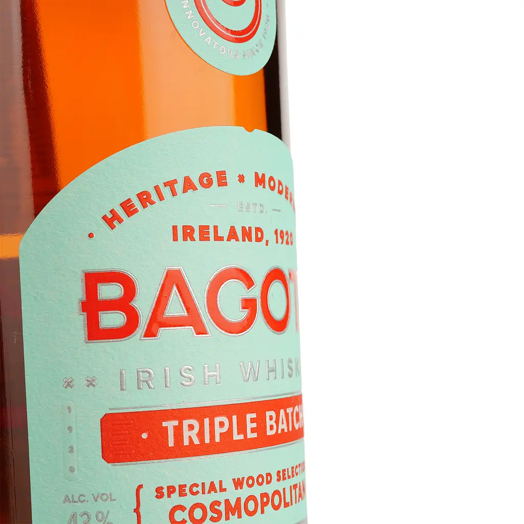 Виски Bagots Triple Batch Blended Irish Whisky 43% 0.7 л - фото 4