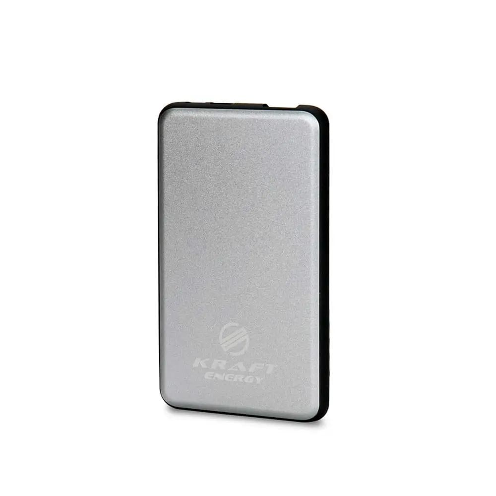Повербанк 6000mAh Power Bank Kraft TPB-3006 Gray 22.5W QC3.0 (43-00052) - фото 2