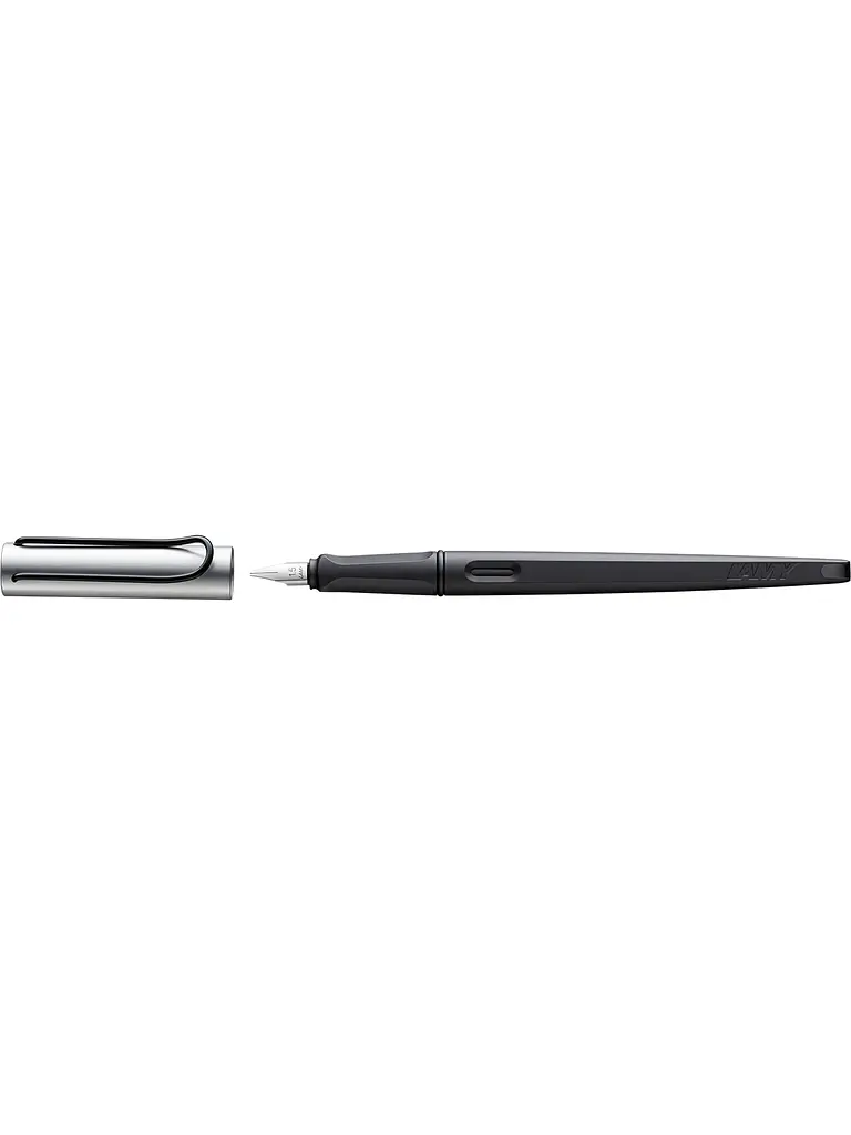 Чорнильна Ручка Lamy Joy Матова Чорна з хромованим ковпачком 1,5 мм, Чорнила T10 Сині (4029991) - фото 2