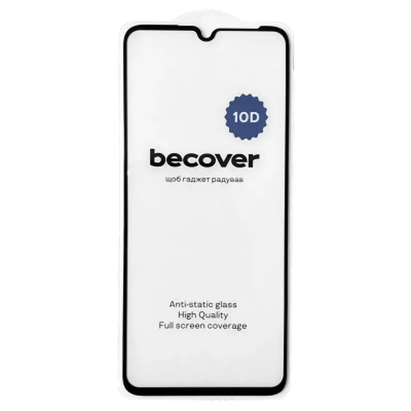 Скло захисне BeCover Realme Note 50 10D Black (711669) - фото 2