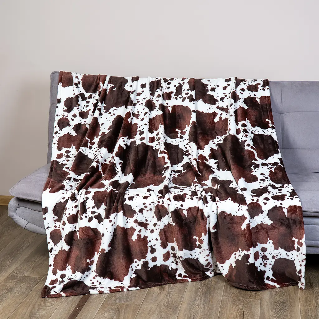 Плед флісовий Корівка Love You 200 x 220 см ly9223 - фото 4