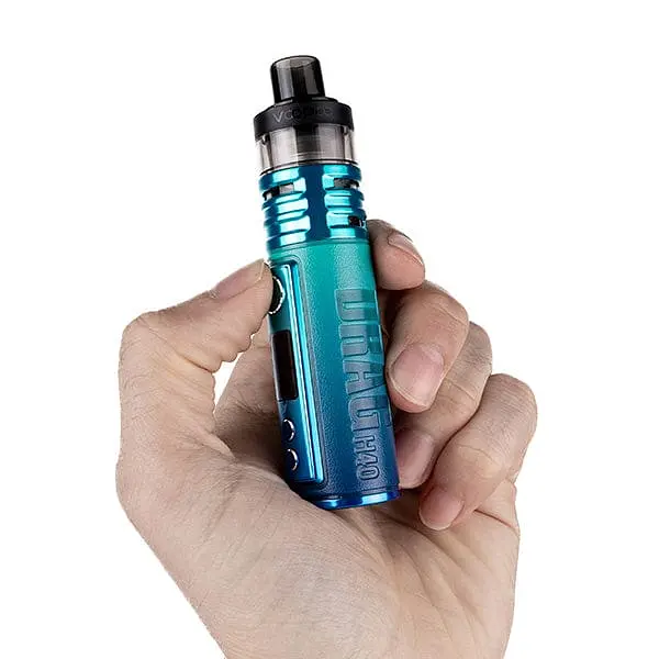 Электронная сигарета под-система VooPoo Drag H40 40 W Pod 1500 mAh 5 ml Kit Sky Blue (15157) - фото 5