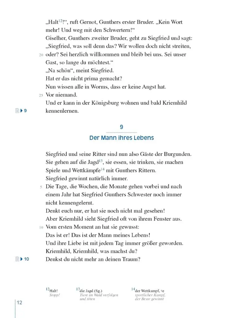 Siegfrieds Tod. Leseheft + CD - фото 11