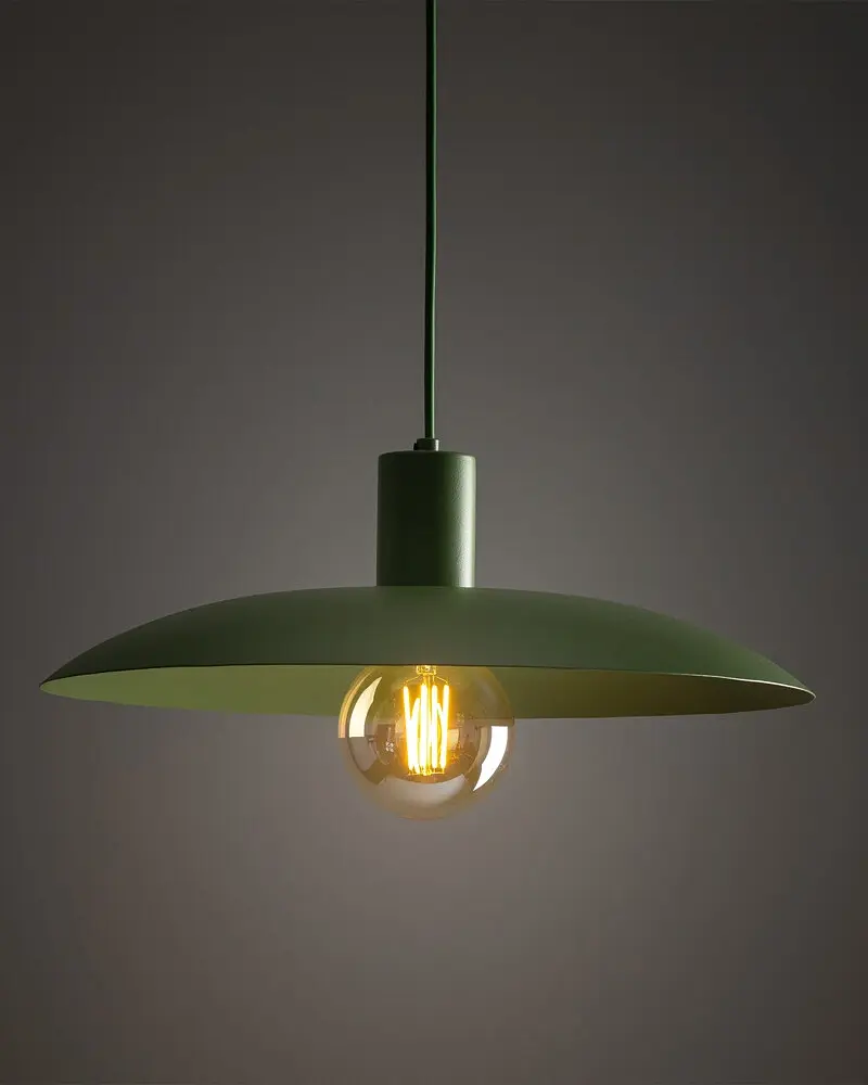 Подвесной светильник, люстра TK Lighting 10713 Astra E27 1x15W IP20 зеленый - фото 3