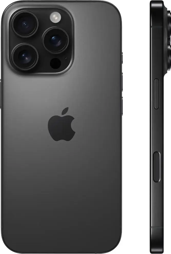 Смартфон Apple iPhone 16 Pro 256GB Black Titanium (MYNH3) - фото 2
