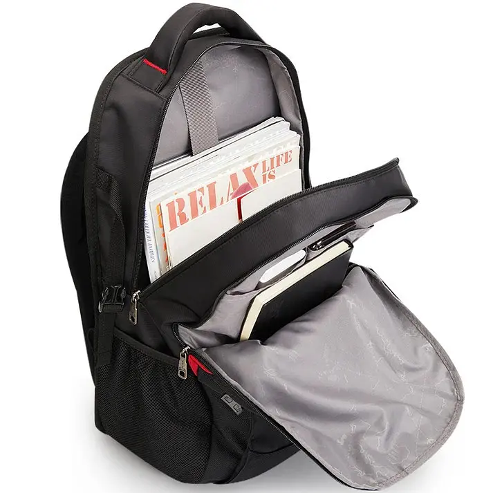 Рюкзак Oiwas Fashion Mens Backpack Oxford OCB4313WG 29L черный - фото 4