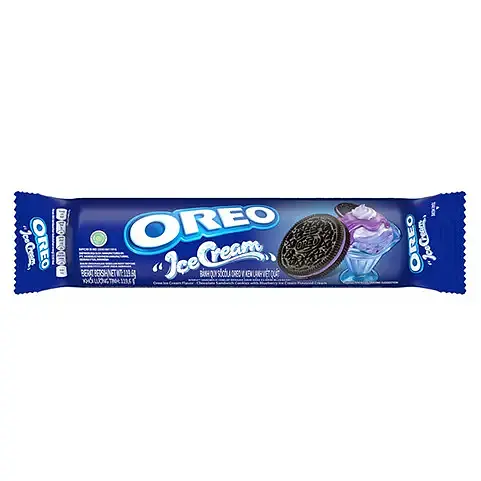 Печиво Oreo Ice Cream Blueberry 119.6 г