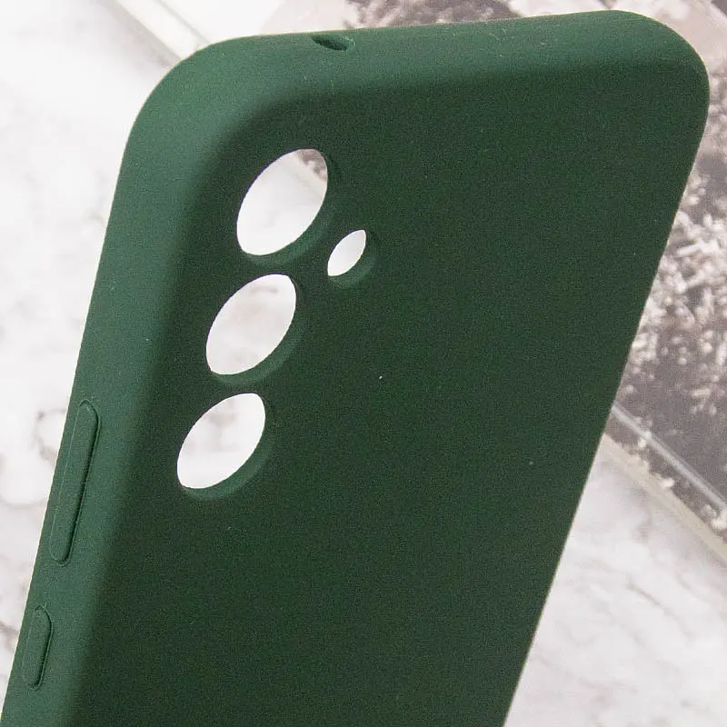 Чохол Lakshmi Silicone Cover Full Camera (AAA) для Samsung Galaxy S25+ Зелений / Cyprus Green - фото 6
