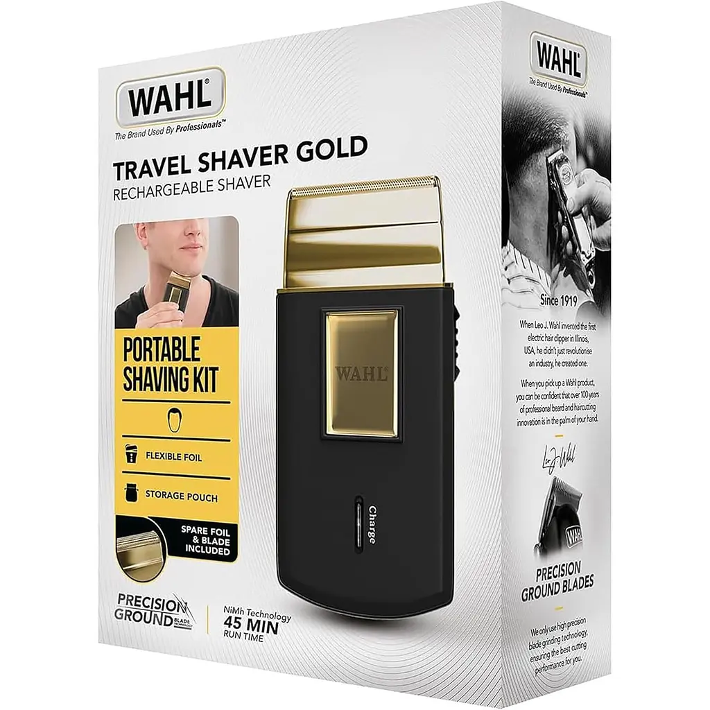 Шейвер Wahl Travel Shaver Gold (07057-016) [156112] - фото 9