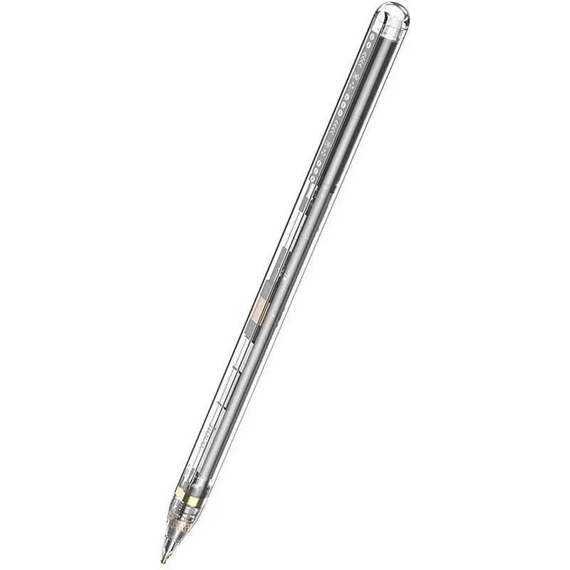 Стилус Hoco GM110 Transparent Explore Series Active Pad White (6942007616744) [105245] - фото 2