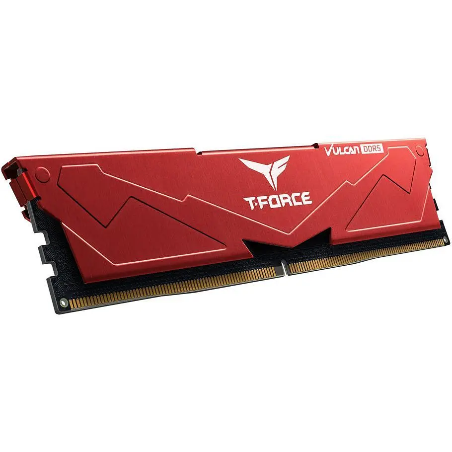 Модуль пам'яті DDR5 TEAM T-Force Vulcan 2x16GB 6000 MHz Red (FLRD532G6000HC30DC01) [157804] - фото 4