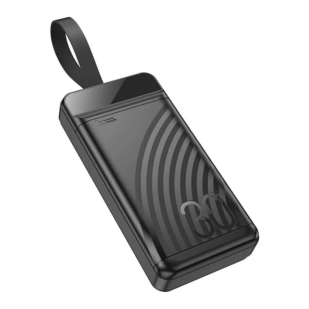 Універсальна мобільна батарея Hoco J123B Element 30000 mAh Black (35153_3345053) - фото 6