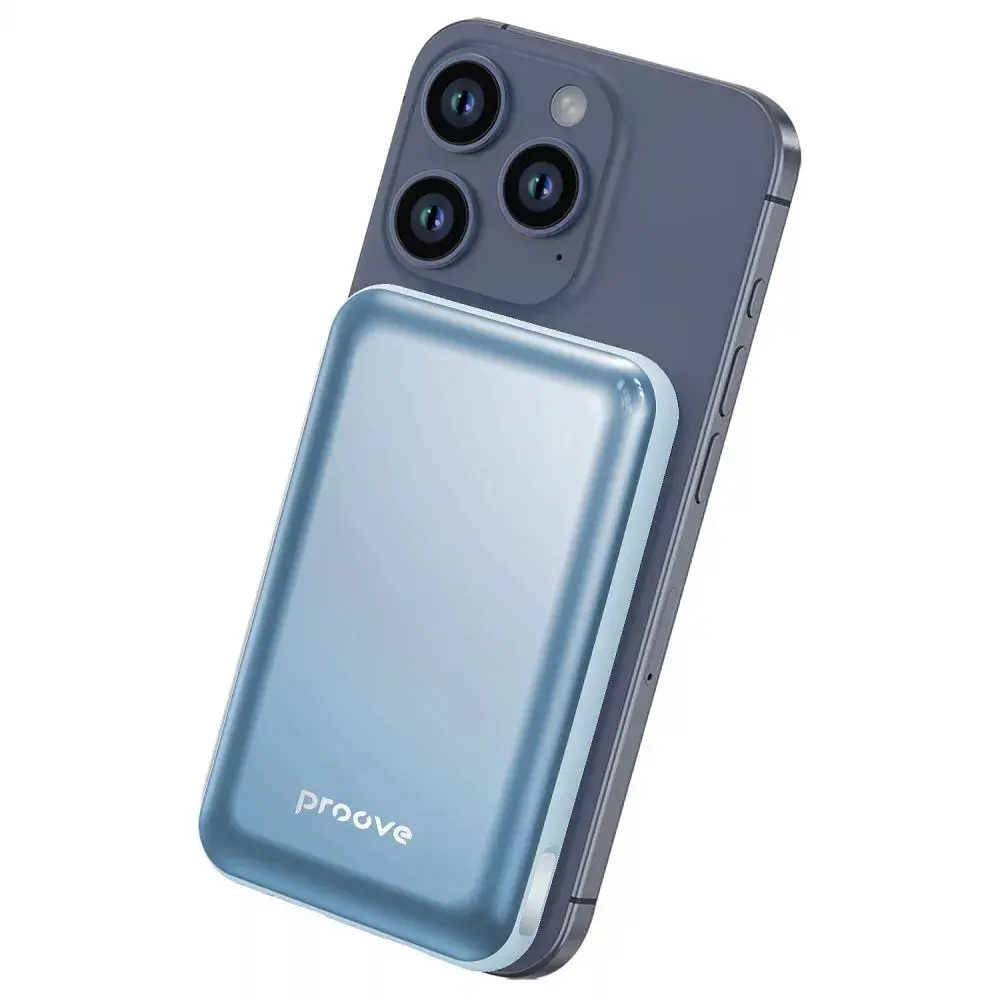 Універсальна мобільна батарея Proove Vibe Energy Plus 22.5W 10000mAh Небесно-блакитний (PBVE15012208) - фото 2