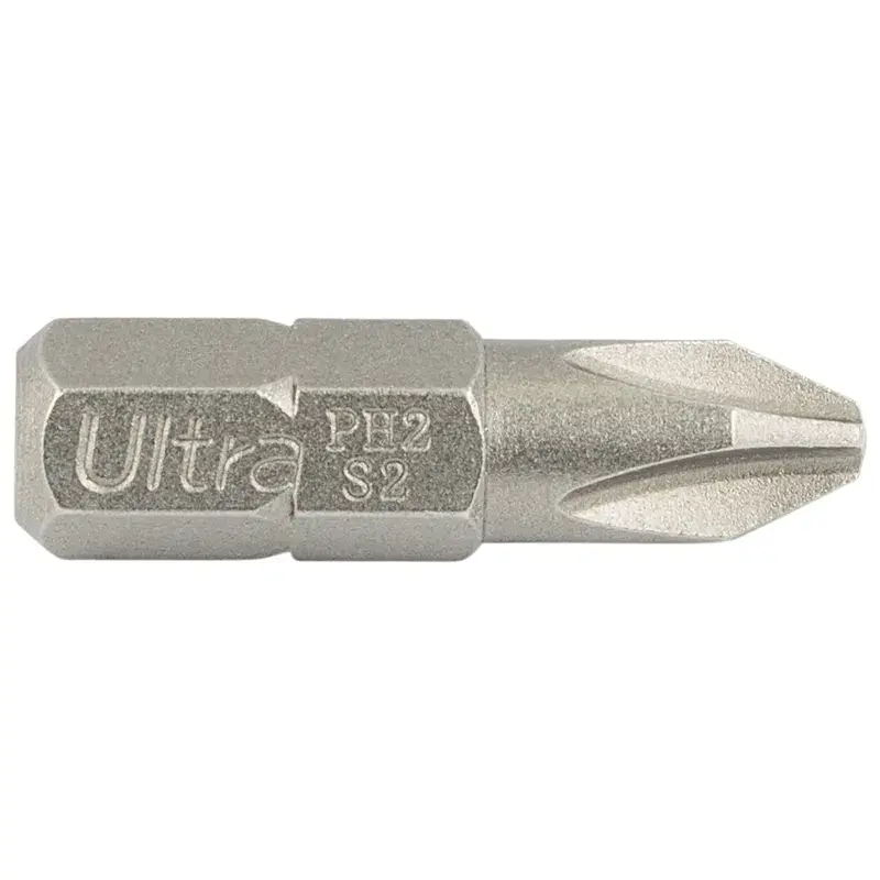 Біти PH2×25мм ¼" 10шт S2 (блістер) ULTRA (4014652) - фото 3