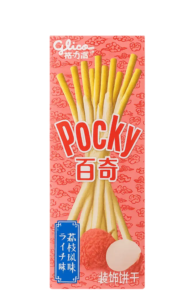 Палички Pocky Lychee зі смаком лічі 19 г