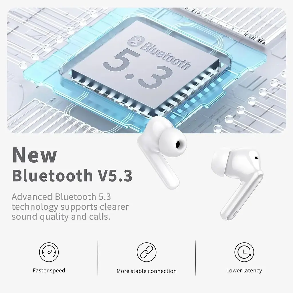 Бездротові навушники Bluetooth 5.3 - фото 6