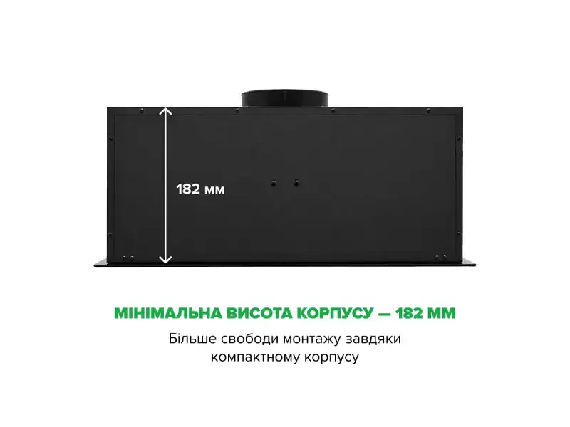 Витяжка вбудована Interline RIMMY BL A/60/PB - фото 10