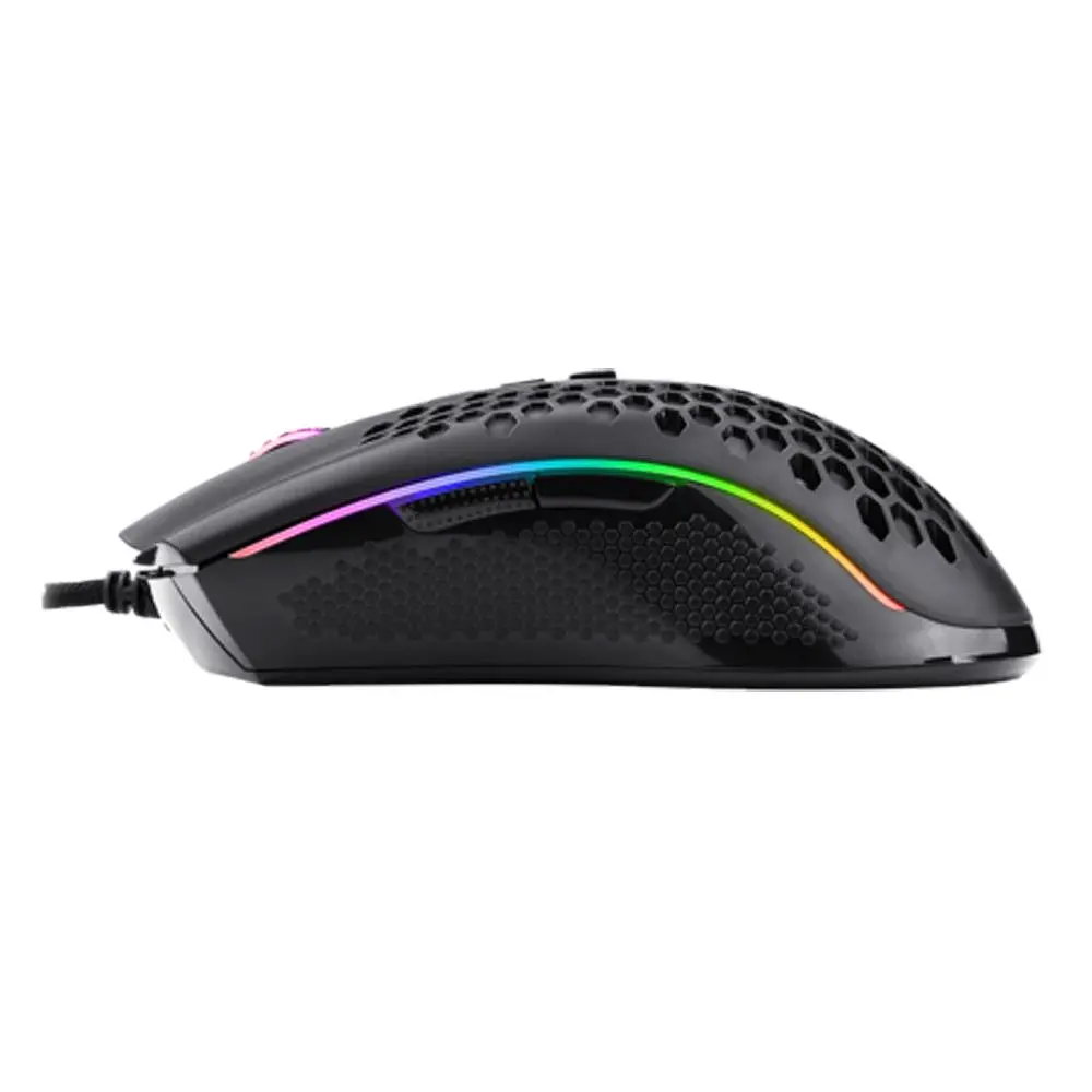 Комп'ютерна мишка Redragon Storm Elite RGB ігрова 16000dpi. 10кн. чорна (77853) - фото 6