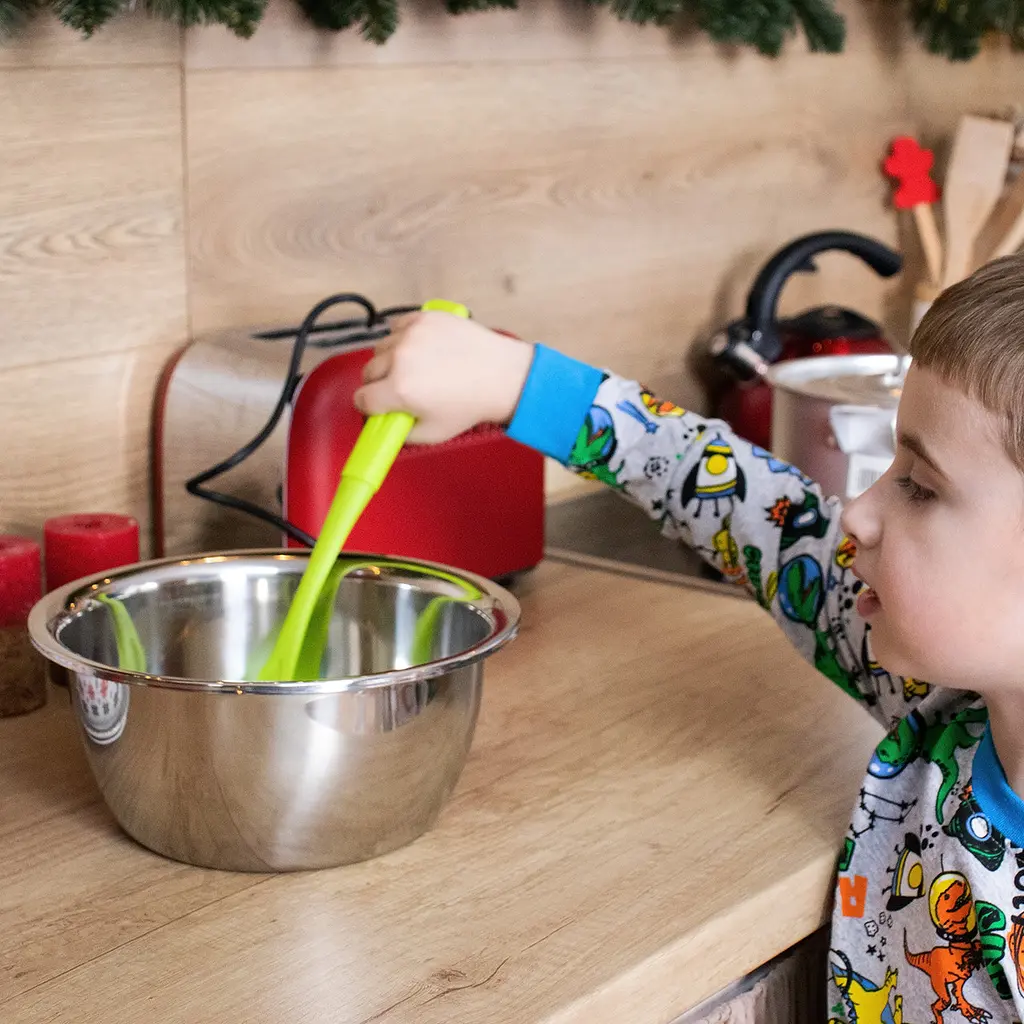 Миска кухонна глибока посилена з нержавіючої сталі Ø 25 см H 11 см 3 л, Kitchen Master Сріблястий 85313 - фото 4
