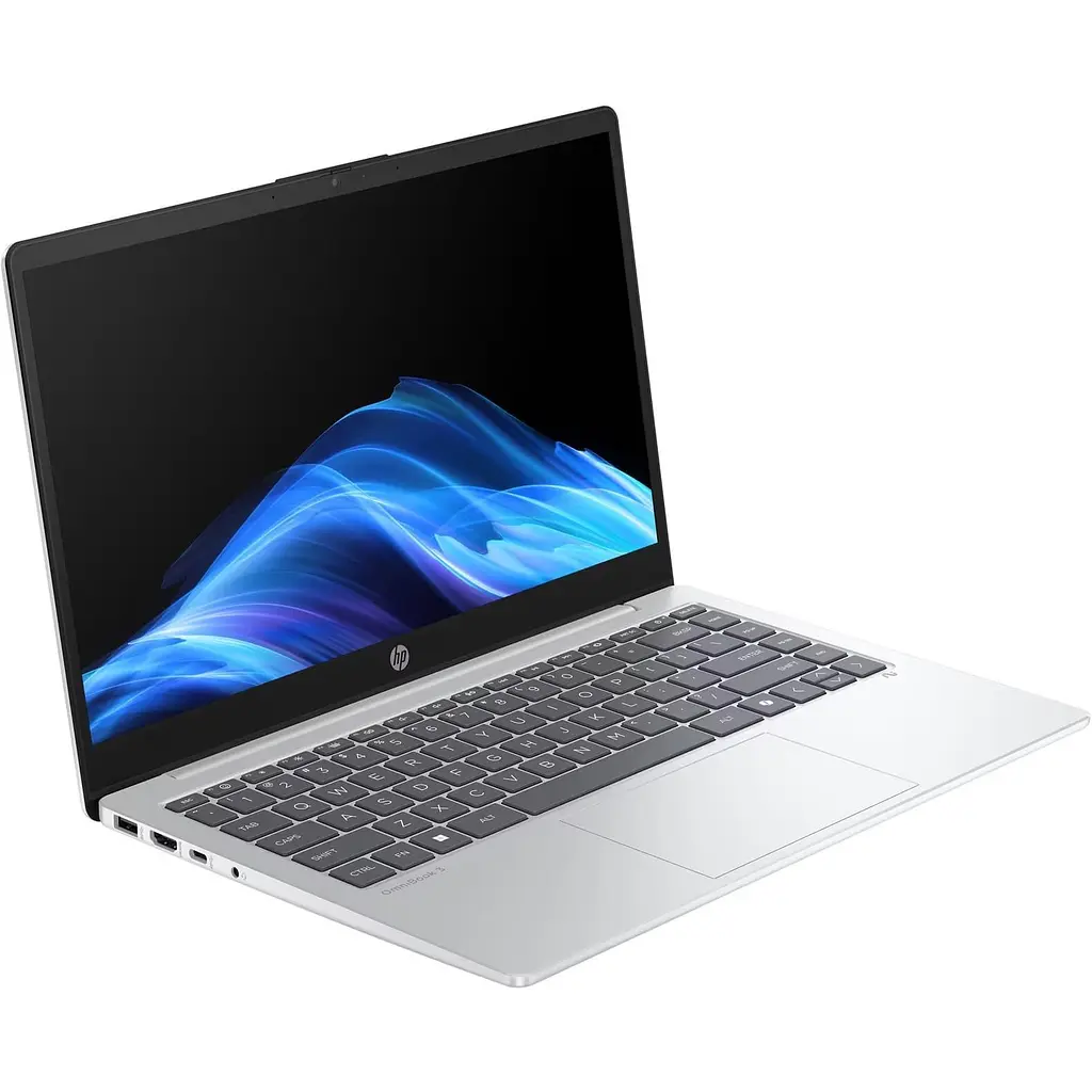 Ноутбук HP 14 OmniBook 3 14-ha0004ua FHD SVA/Ryzen AI 7 350/16GB/512SSD/Radeon/W11H/Silver (C9MZ3EA) - фото 3
