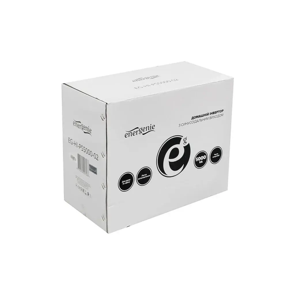 Пристрій безперебійного живлення EnerGenie EG-HI-PS5000-02 5000VA 3000W 48V (EG-HI-PS5000-02) - фото 4