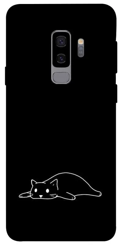 TPU чохол Demsky Lazy cat для Samsung Galaxy S9+