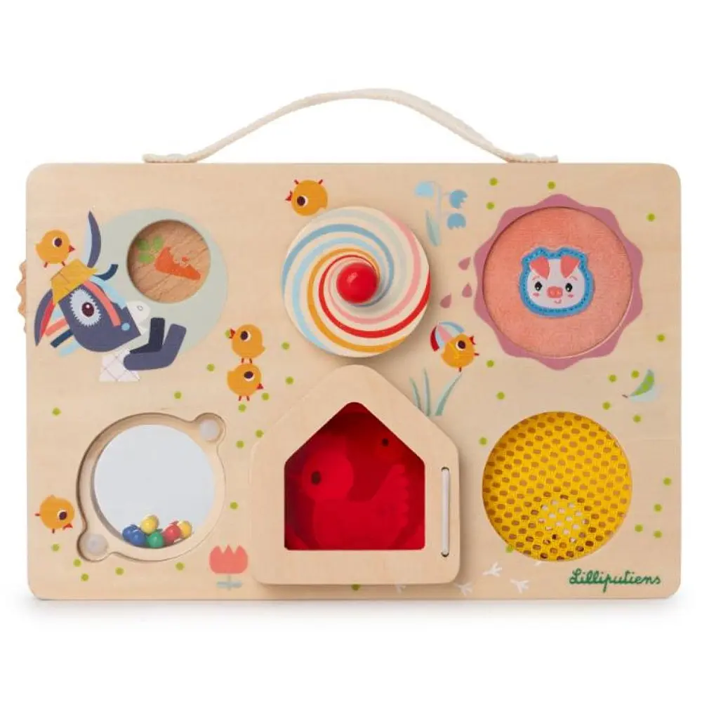 Панель розвиваюча Lilliputiens Ферма (83508) - фото 2