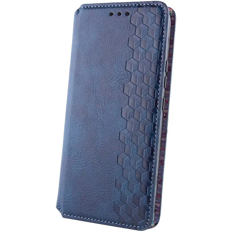 Чохол-книжка GETMAN Cubic Case для Redmi Note 13 Pro 4G/ Poco M6 Pro 4G/ Note 14S Blue [105395] - фото 2