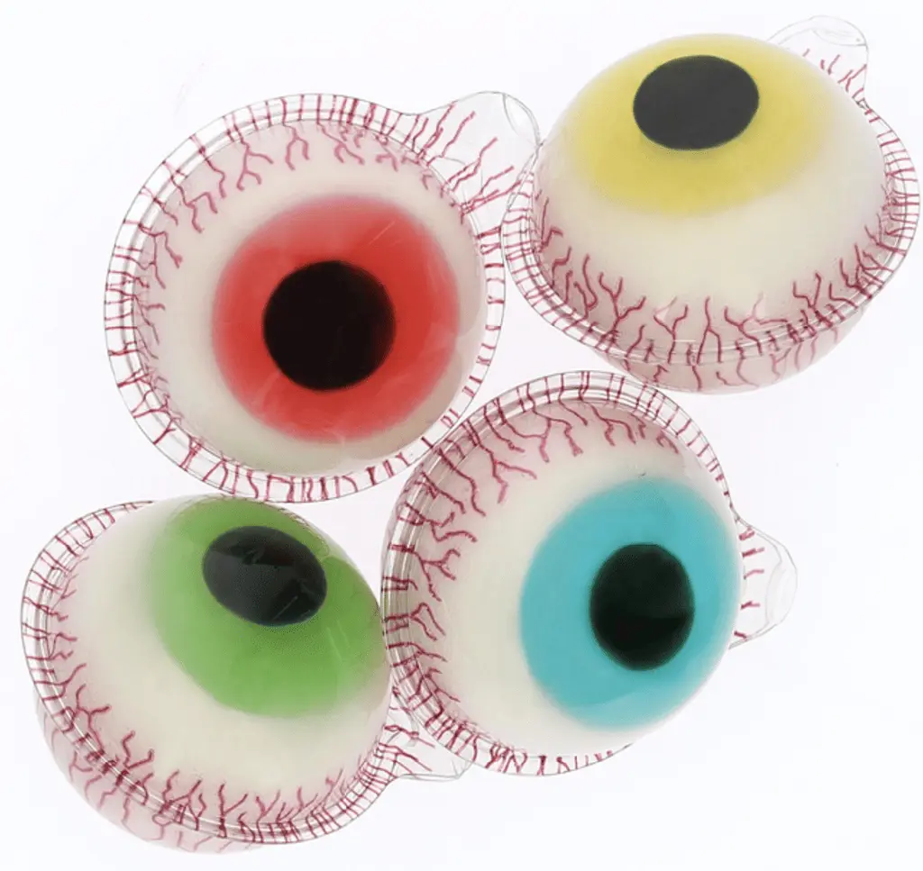 Желейні цукерки Trolli Spooky Eye Halloween 4 шт, 75г - фото 2