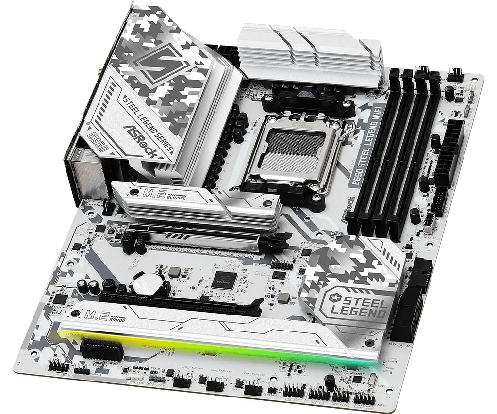 Материнская плата ASRock B650 Steel Legend WiFi Socket AM5 - фото 2