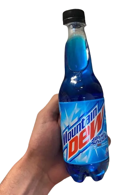 Безалкогольний напій Mountain Dew Blue Shock з малиновими цитрусовими 400 мл - фото 5