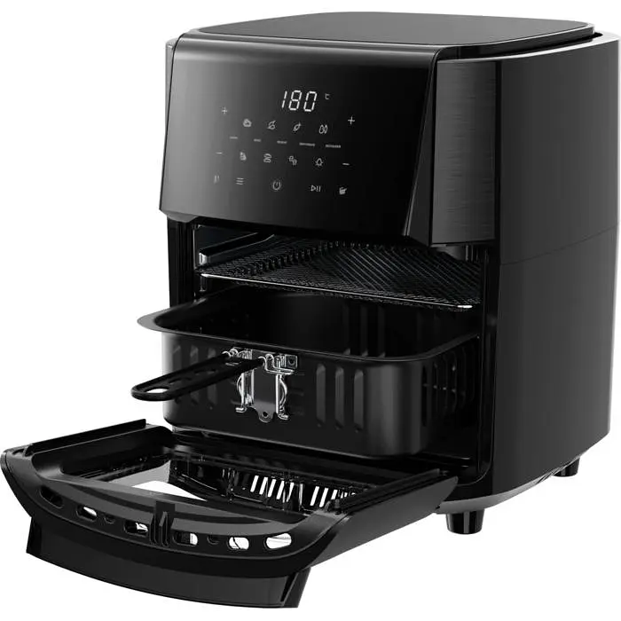 Мультипіч Electrolux 1800Вт 12л сенсорне керування 12 програм віконце пластик чорний - фото 4